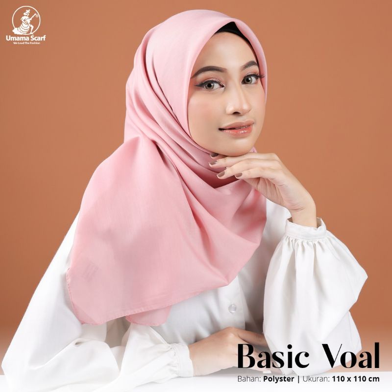 Jilbab Premium Umama Jilbab Segiempat Jilbab Segitiga Umama Basic Voal 100% Original Umama