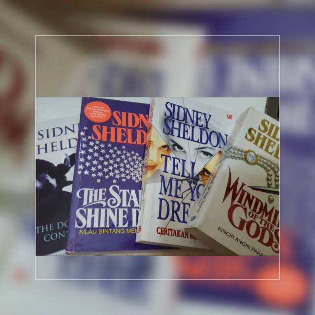 Novel terjemahan Sidney Sheldon. Tersedia 2 judul.