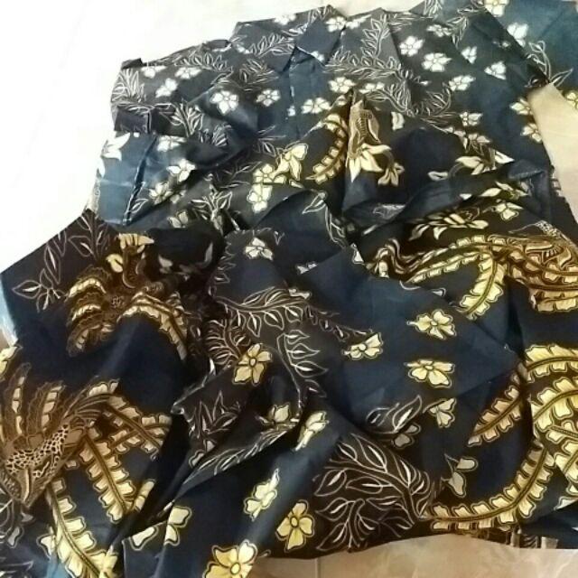 Couple Keluarga - Sania Ruffle Batik Couple Ori Ndoro Jowi Dnt Garansi Termurah Shopee -