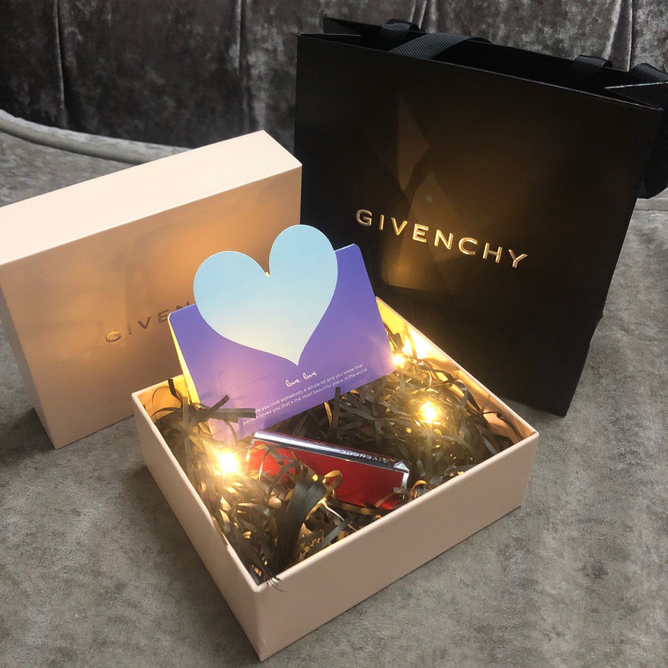 

T10 Givenchy Black Ji Paper Bag Fan Gift Bag Xi Handbag Small Shopping Bag