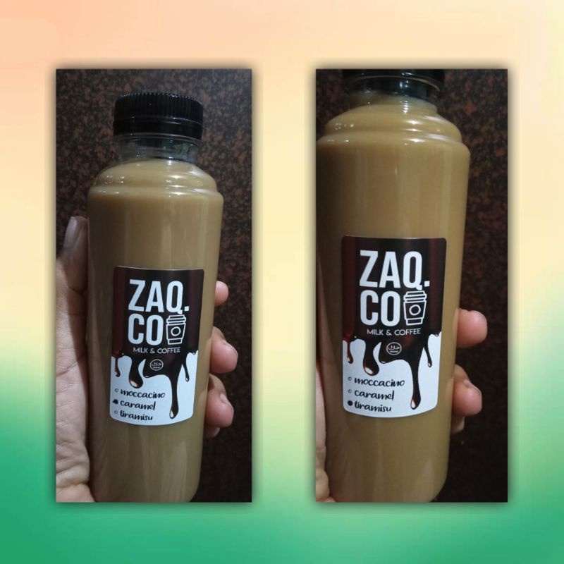 

zaqco milk&coffe minuman kekinian