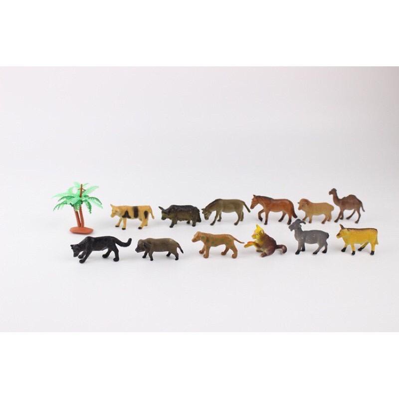 Animal Tube Miniatur Mainan Hewan Miniature Mainan Replika Hewan