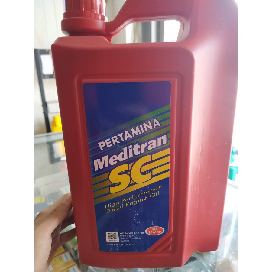 Meditran SC Pertamina 15W-40 5 Liter