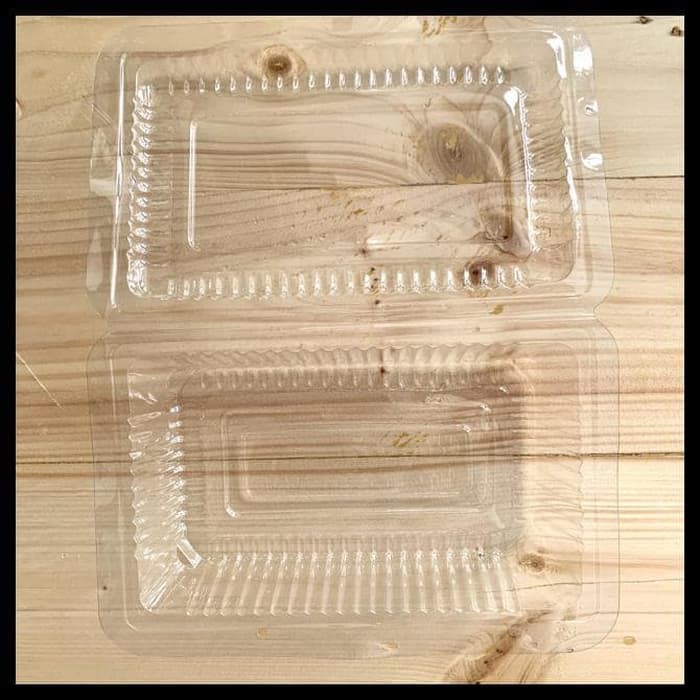 Plastik Mika Box ukuran 2 - Kotak Mika Kue JUMBO / Kotak Plastik Nasi