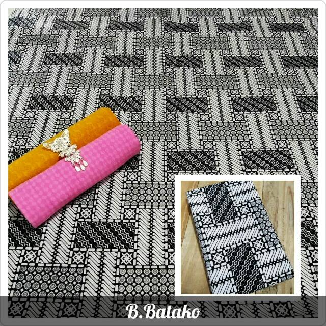 Hmt Kain Batik Printing Murah Kain Batik Monochrome Kain Batik Motif Bata Anyaman Kain Bahan Dasar Shopee Indonesia