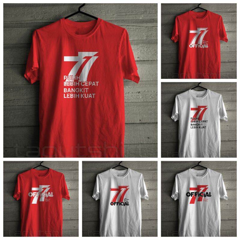 Kaos Baju 17 Agustus 2022 Merdeka  Kereen Bisa request