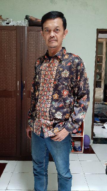 Couple Batik Family Rz Rok Plisket Wanita Dan Kemeja Batik Ayah Anak