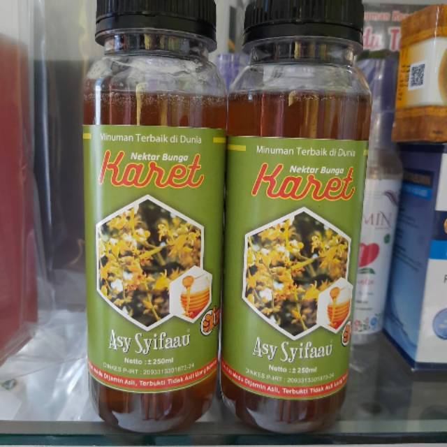 

madu nektar karet 250 ml