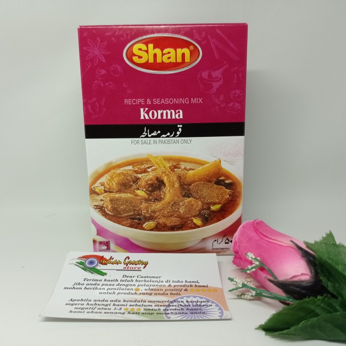 

Bumbu Shan Korma