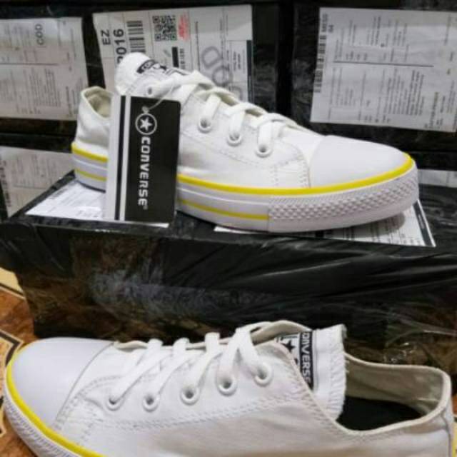 Sepatu Converse Kuning Ori Kanvas Grade Original