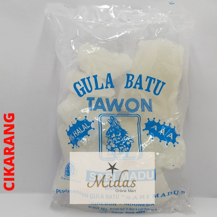 

Gula Batu Tawon Putih 250 gram