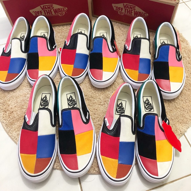 Vans Patchwork Size 35 (insole 22 cm)