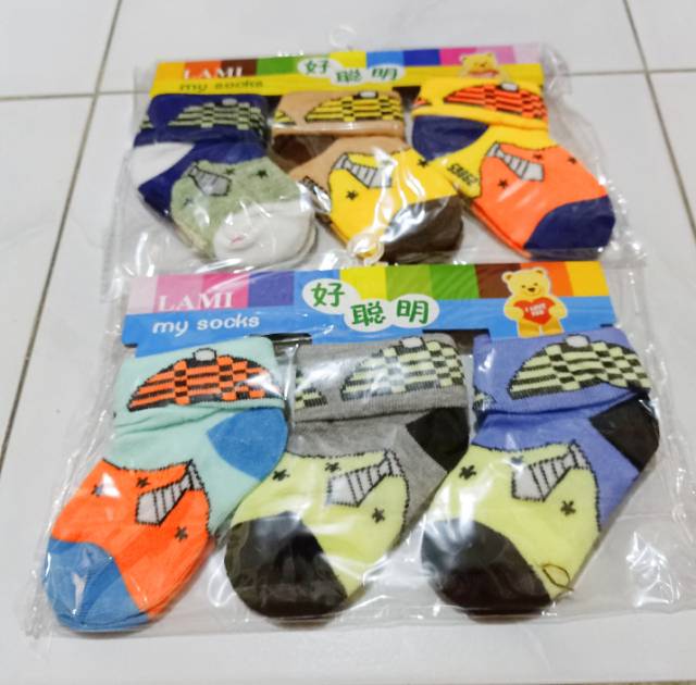Paket Kaos Kaki Bayi ISI 3 PSG