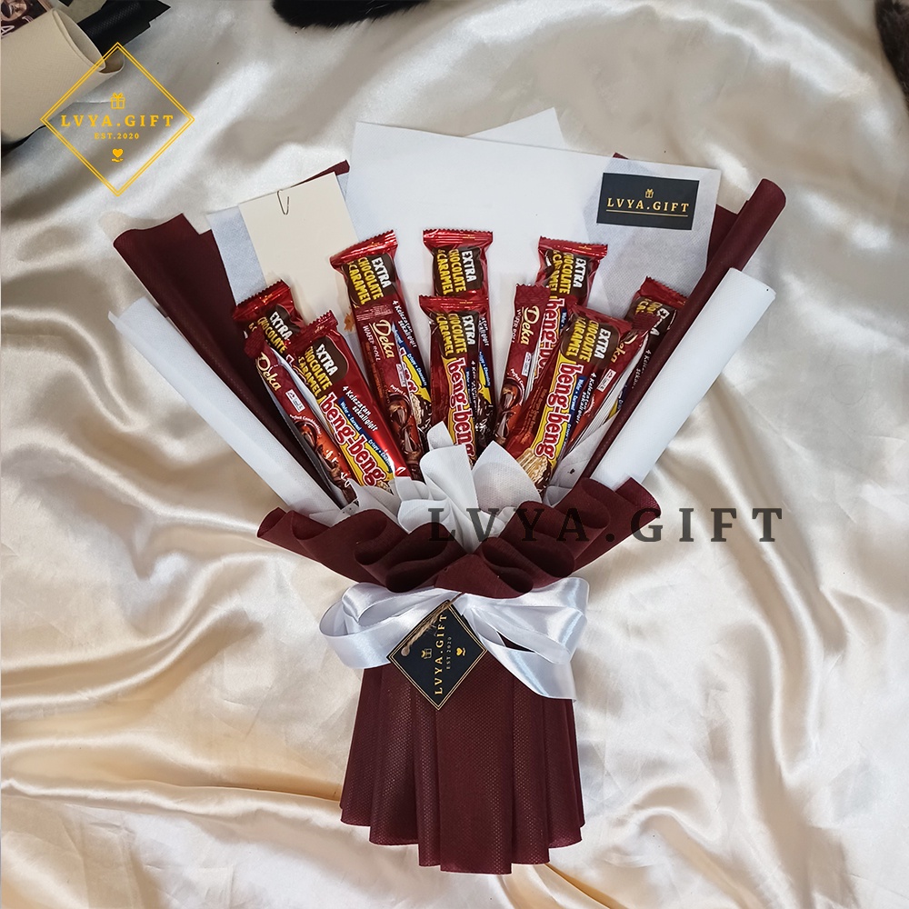 

(SNACK 0057) Buket snack beng-beng 8pcs ukuran medium | Buket snack wisuda | Buket snack ulang tahun | Buket anniversary | Buket hari guru | Buket hari ibu | hadiah wisuda | kado ulang tahun