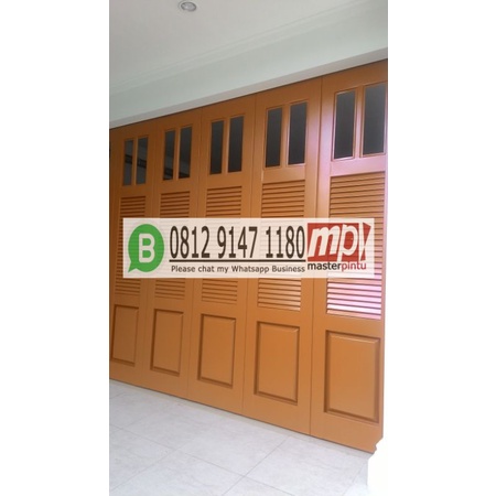 PINTU BESI GARASI BEKASI RUKO TOKO MURAH