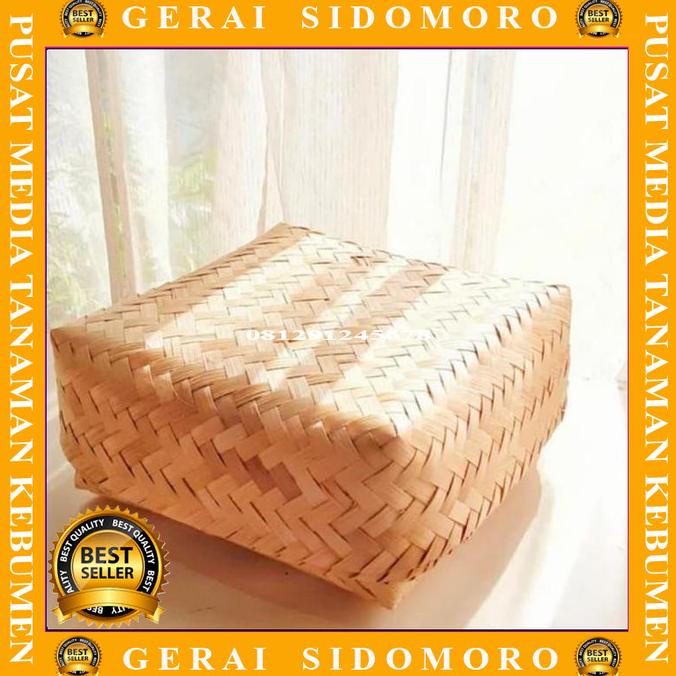 

READY COD Besek bambu daging qurban 100 set ukuran 20cm bG MURAH