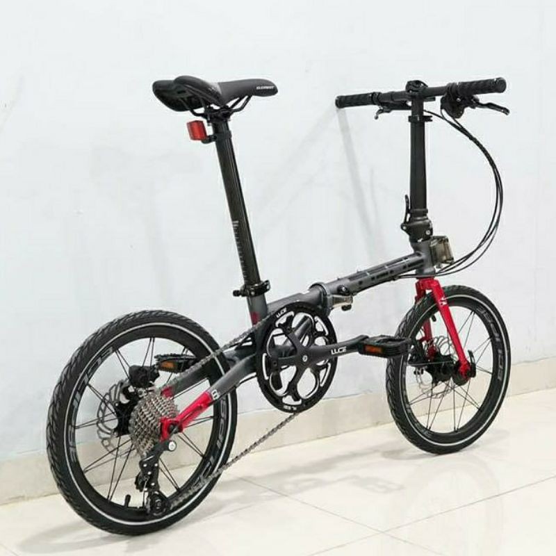 Element troy x 9speed Grey red