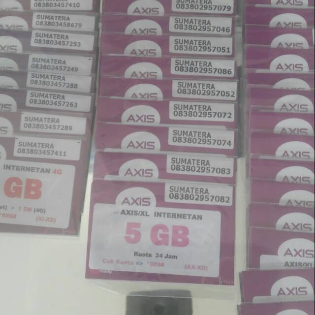 Perdana Internet Axis 5 GB