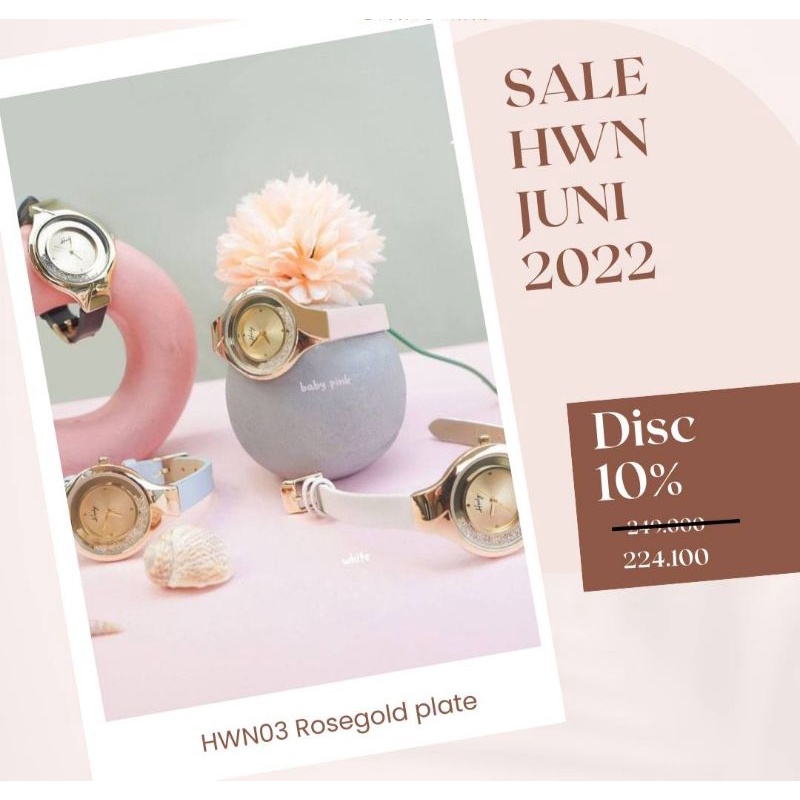 JAM TANGAN HODY HWN-03 HODYWATCH / leather strap watch