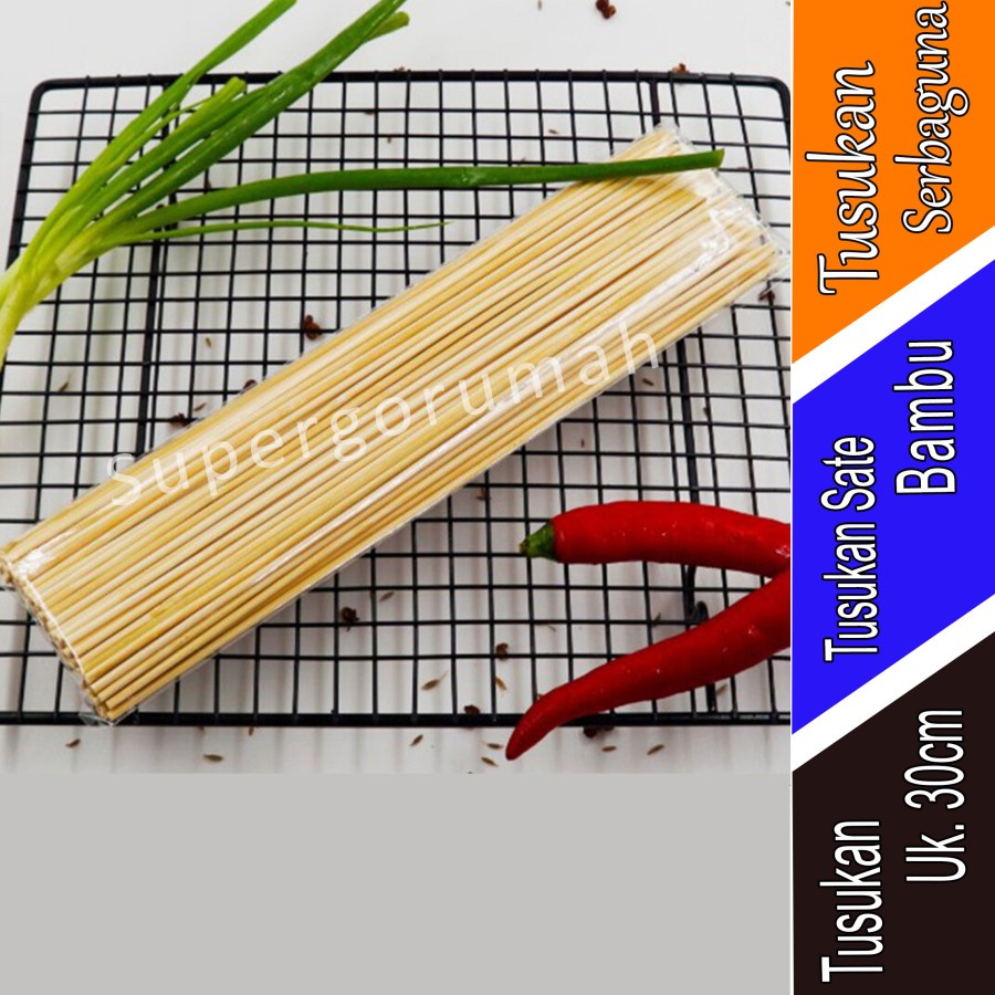 Tusukan Sate - Tusukan Sate Bambu - Tusukan - 30cm