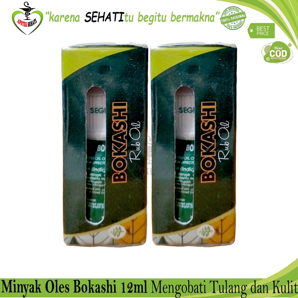 Minyak Oles Bokashi Rub Oil Obat Tradisional Nyeri Otot dan Sendi