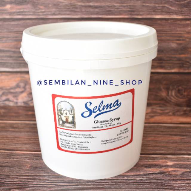 Selma Glucose Syrup 5 Kg Brix 82 Glukosa Cair Sirup Glukosa