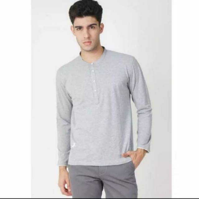Kaos Pria Kaos Lengan Panjang Merk Lois Original