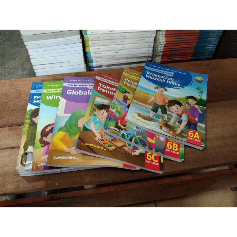 tematik kelas 6 SD Yudhistira 6a sampai 6i lengkap