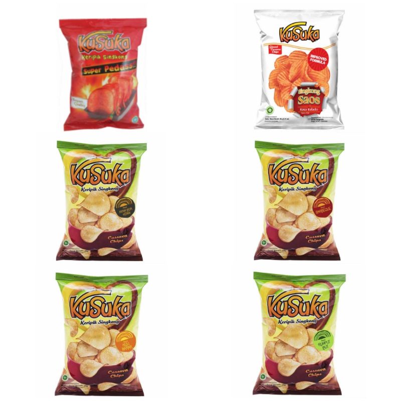 

Kusuka Keripik Singkong 60gr