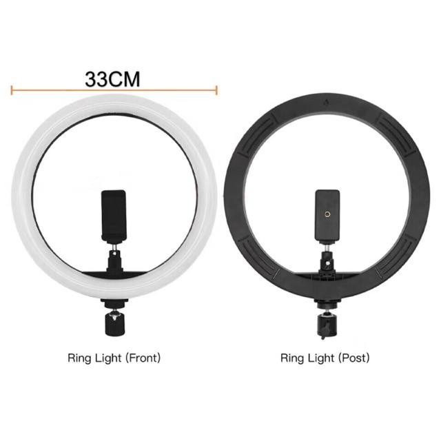 RING LIGHT LED uk. 33 CM ( ONLY )/ 12 inch - Lampu untuk Make up, Selfie, Vlog, Buat Video Tiktok RINGLIGHT TERMURAH