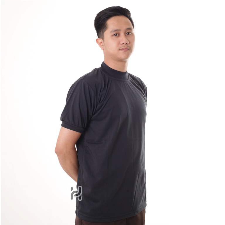 Polos Kaos Security Satpam Kerah Tinggi Kaos Polisi Terbaru Polos Kerah Pendek Warna NAVY CREAM PUTIH ARMY HITAM COKELAT