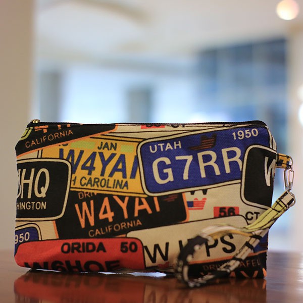 Dompet Pouch Wanita SPNB Kanvas PLAT