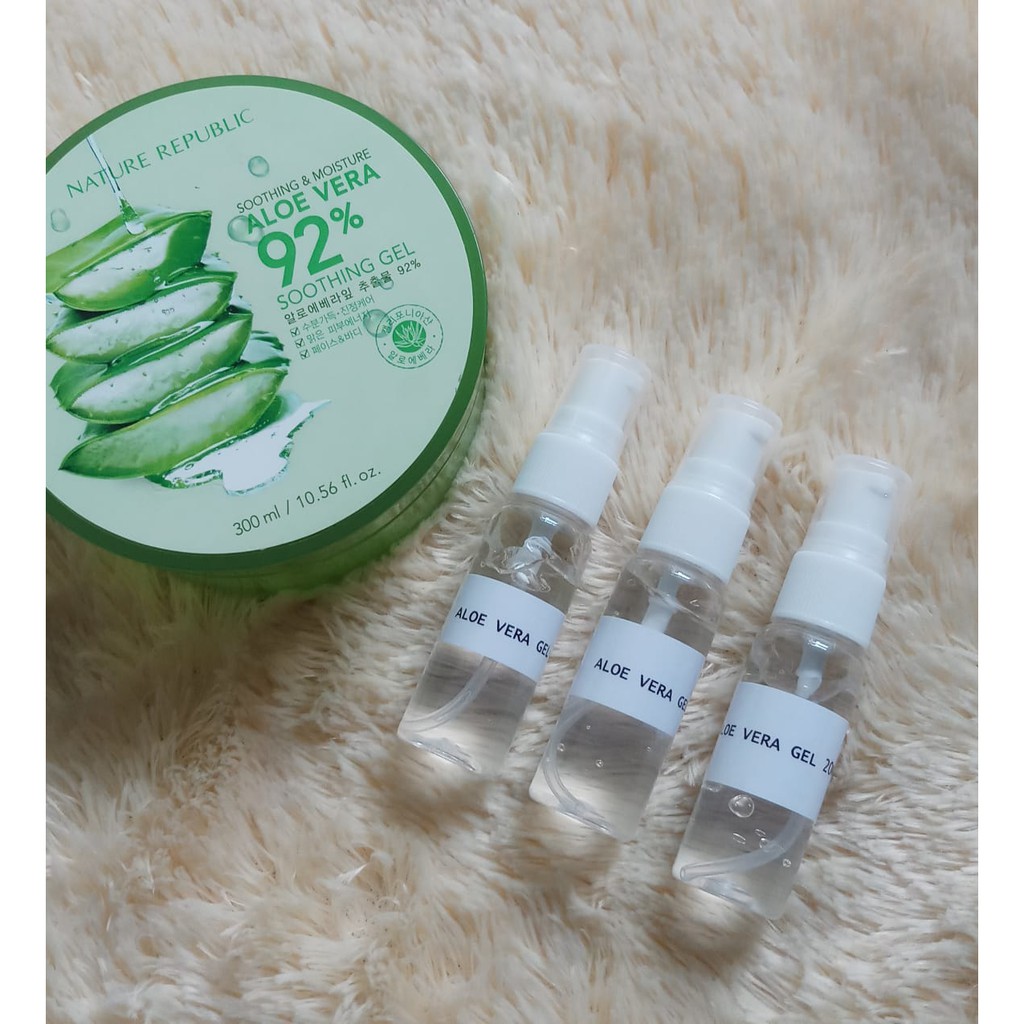 SHARE IN JAR NATURE REPUBLIC SOOTHING &amp; MOISTURE ALOE VERA 20ML