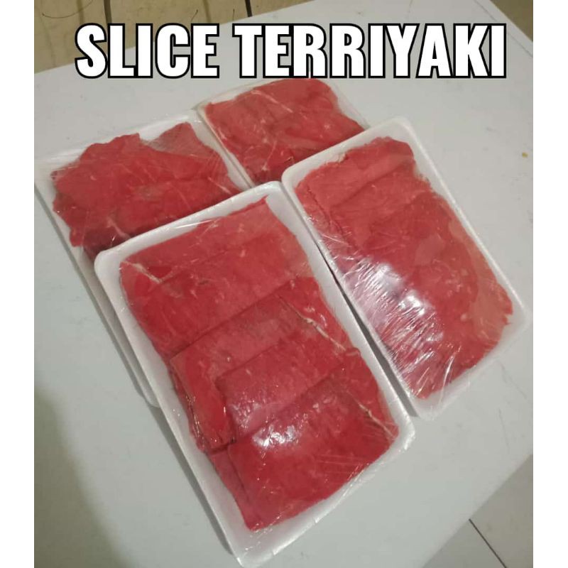 SLICE TERRIYAKI DAGING SLICE 500gr