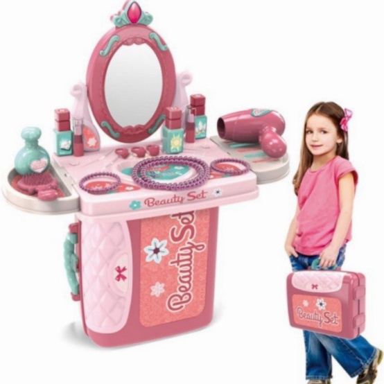 

mainan beauty set koper mainan make up anak mainan salon salonan Berkualitas