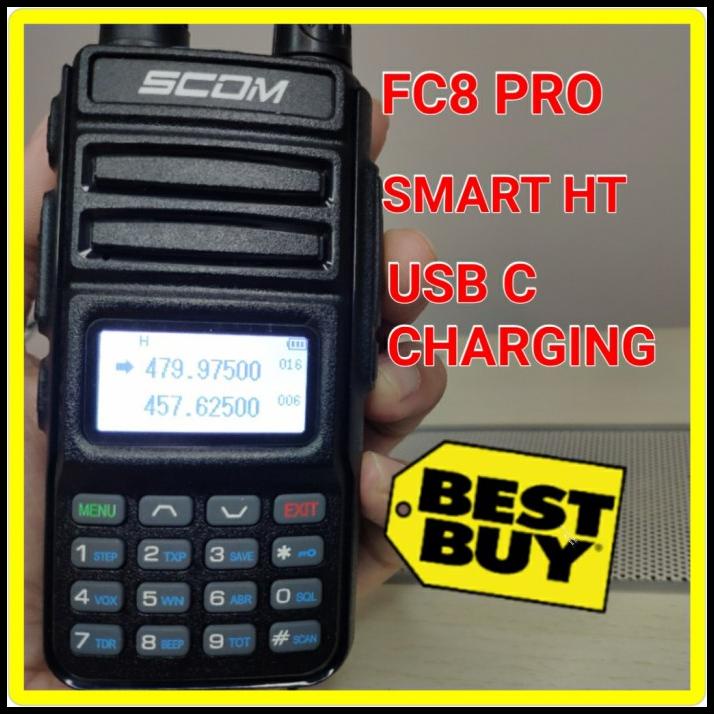 Ht Scom Fc8 Pro Ht Dual Band Jaman Now Support Usb C Charging