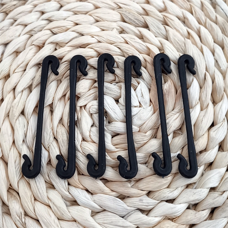 50pcs Fleksibel Tetap Hook Twist Ties Tanaman Rambat Pengikat Tanaman Sayur Untuk Rumah Kantor Taman Grafting Klip Strapping Klip Pengikat Lashing Self-Locking Tied Buckle Hook