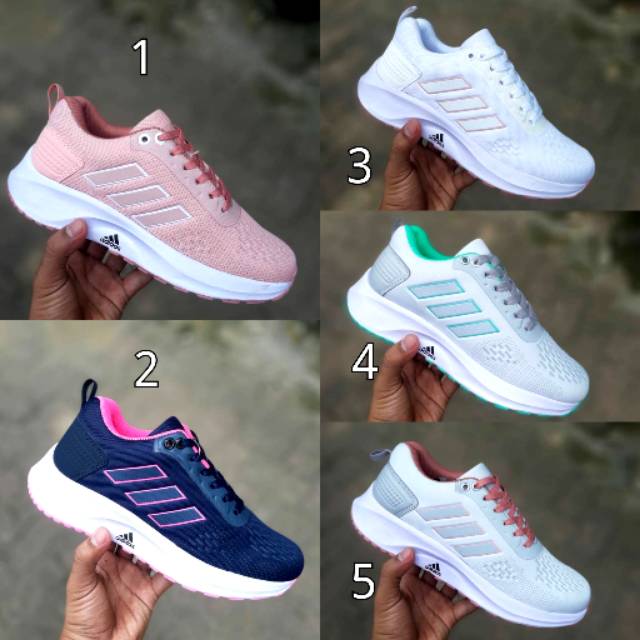 Sepatu Adidaa Questar Cloudfoam Wanita terbaru. Size 36-40