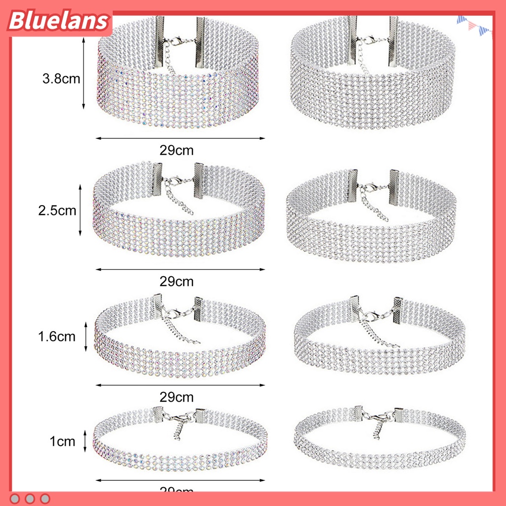 Kalung Choker Rantai Klavikula Bahan Aluminum Untuk Wanita