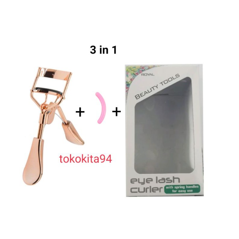 Penjepit Bulu Mata Eyelash Curler Gold - Rose Gold - Penjepit Bulu Mata Sultan Original