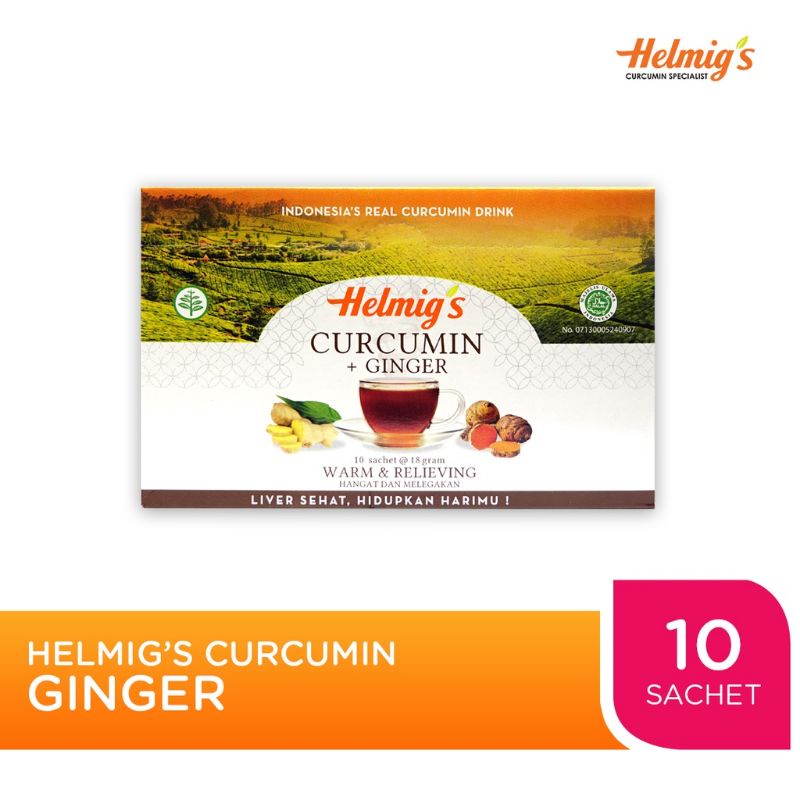 

Helmig's Curcumin Ginger 10 Sachet