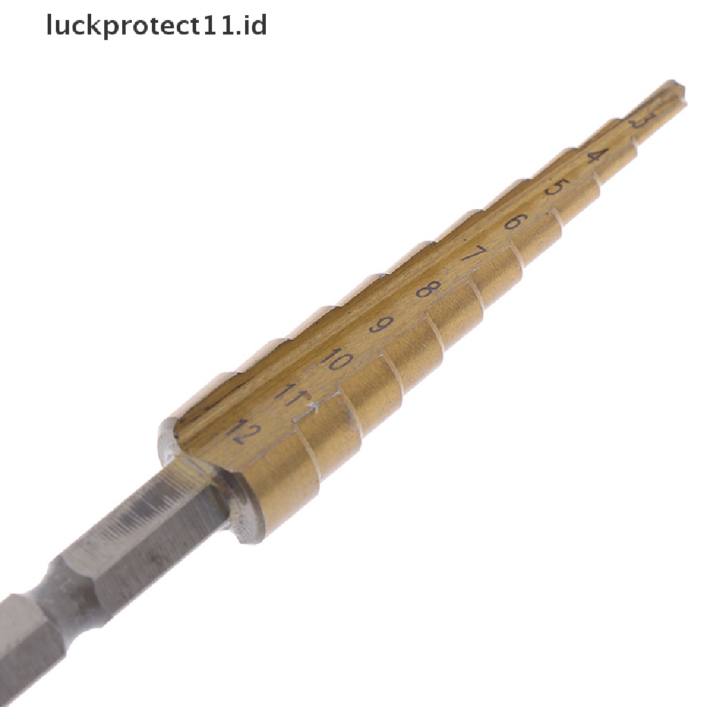 Alat Power Drill Bits Hex Bahan Metal Ukuran 3-12mm