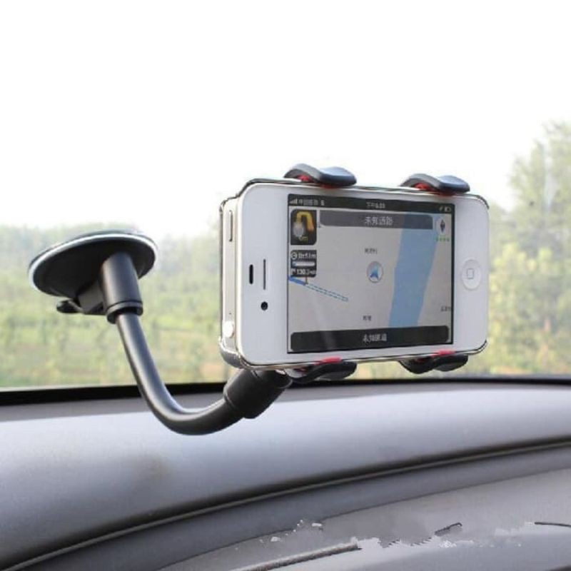 Holder HP Mobil up to 6.3inch Soft Tube jepit holder gps