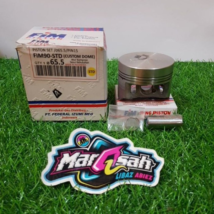 Piston Fim90 diameter 65.5 66 66.5 67 67.5 68 pin 15 piston fim tiger fim custom dome marqsah racing-1