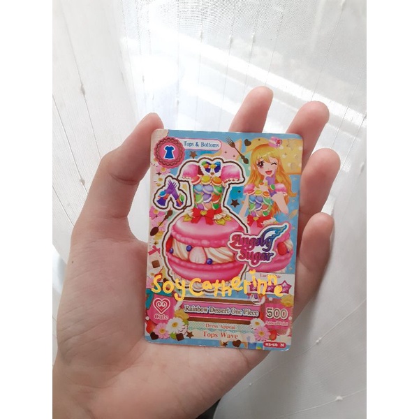 AIKATSU ANGELY SUGAR RAINBOW DESSERT [SET]