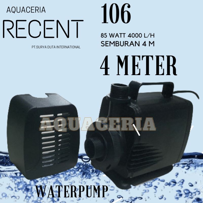 power head pompa celup air kolam aquarium recent aa 106