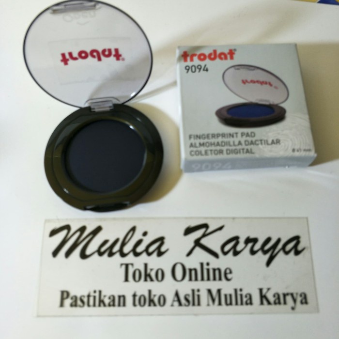

Spesial Finger Print Pad Blue Color / Stempel Sidik Jari Biru Trodat Terlaris