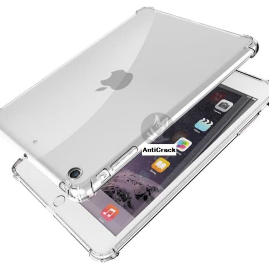 IPAD 2/IPAD 3/IPAD 4/IPAD 5/IPAD 6 CASE ANTICRACK AKRILIK KERAS, FUZE TRANPARAN