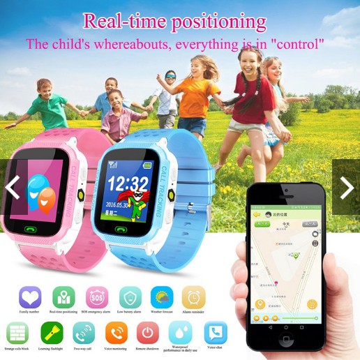 JUAL RUGI ! Smartwatch Anak Layar Sentuh Support Voice Chat SOS Alarm Suara SIM Card GPRS Bluetooth