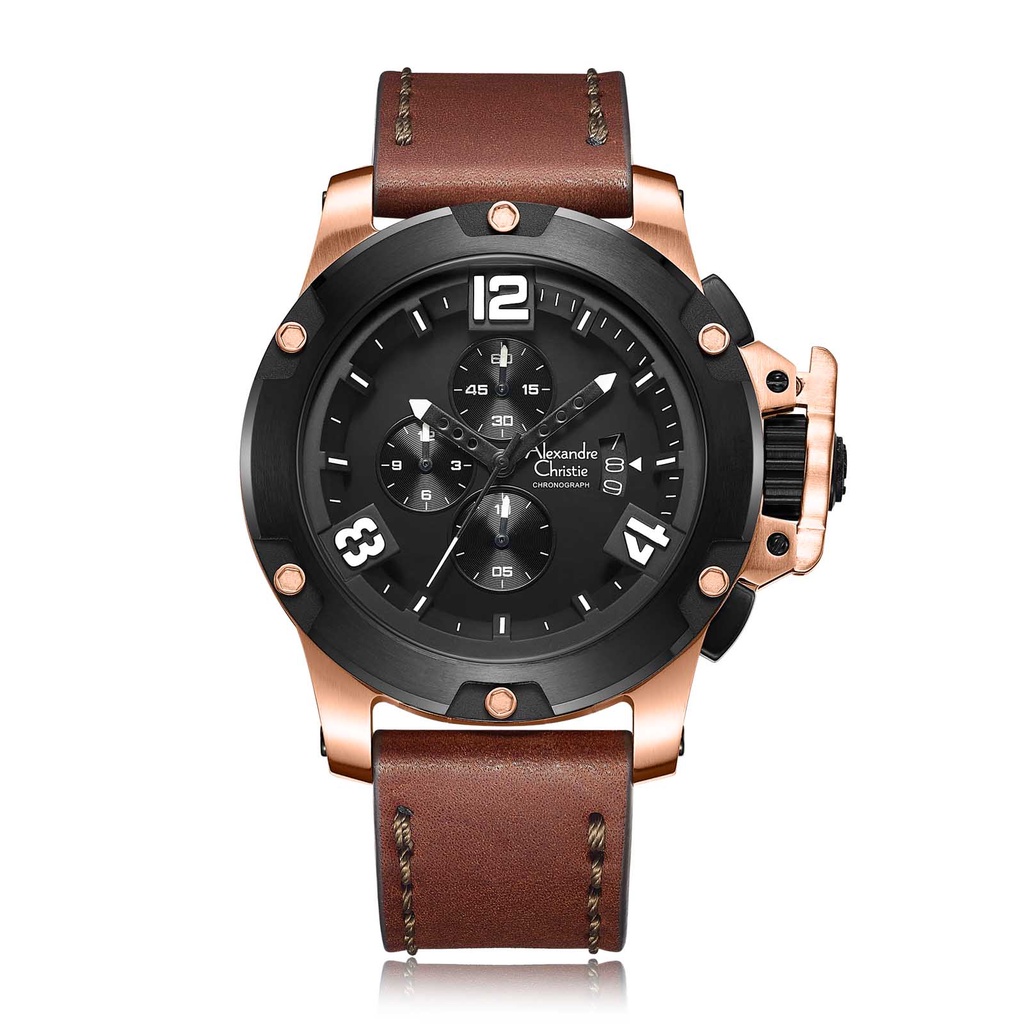 Alexandre Christie ACF6295 MCLBRBA Jam Tangan Pria